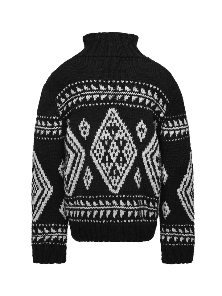 Everest Zip Cardi in Charcoal