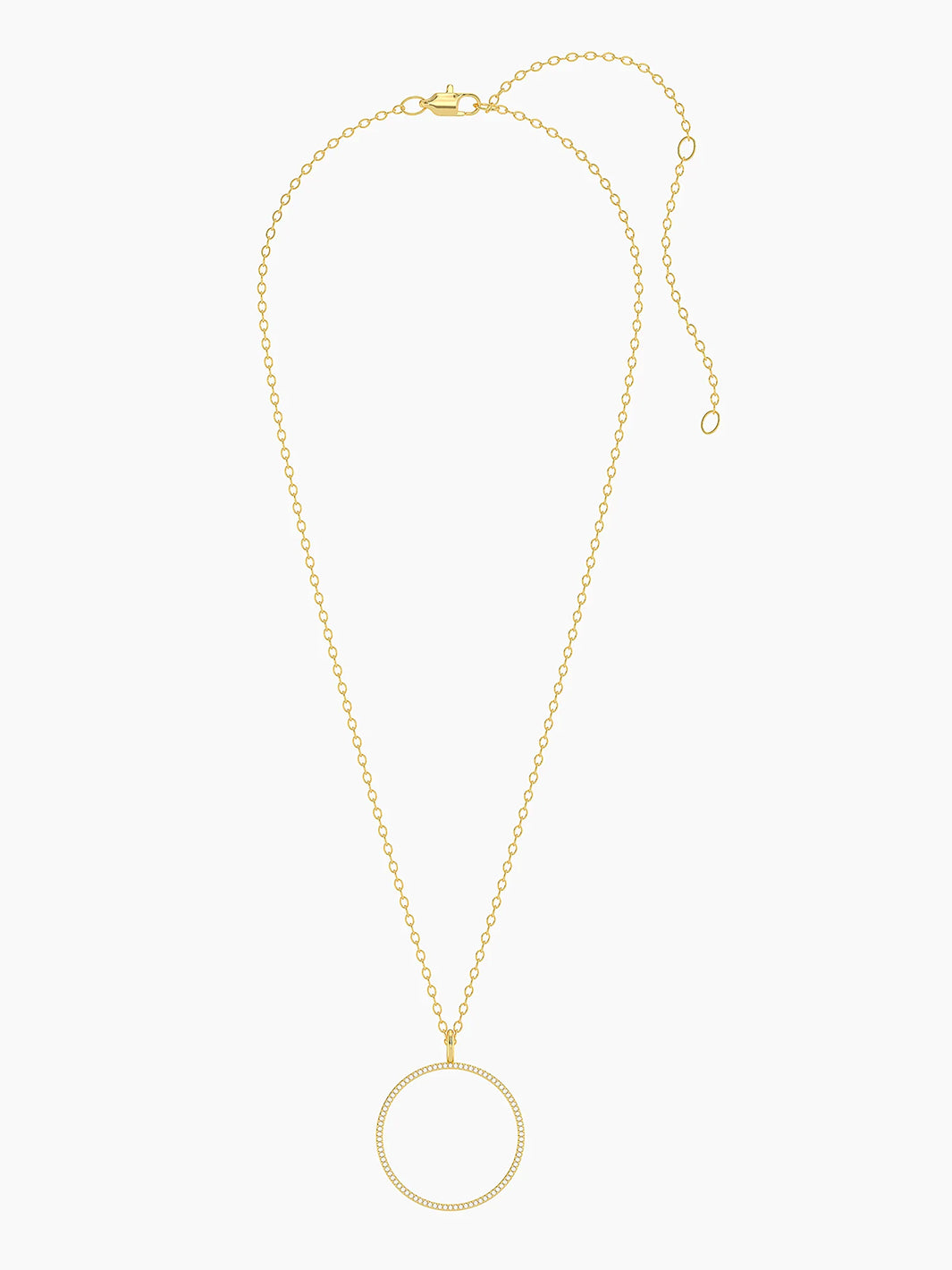 You Are My Everything Pendant Necklace in Gold