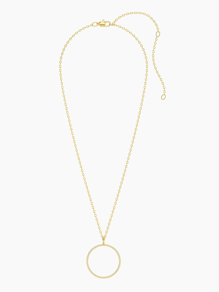 You Are My Everything Pendant Necklace in Gold