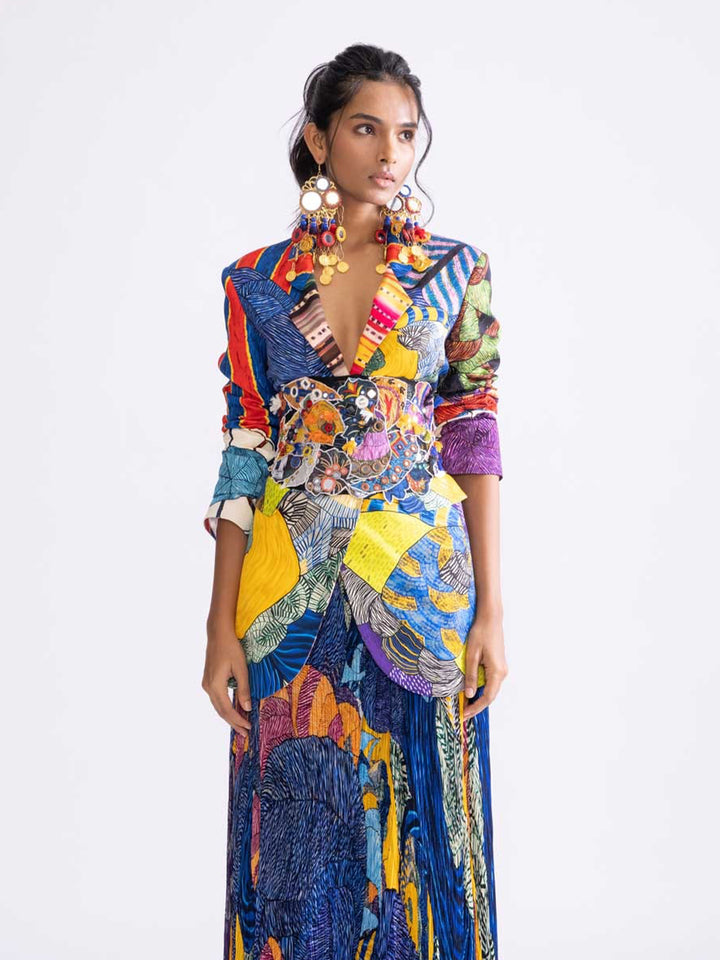 Evie Blazer in Multi