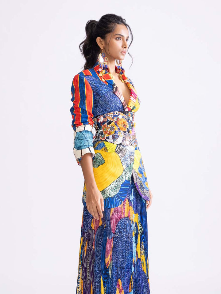 Evie Blazer in Multi