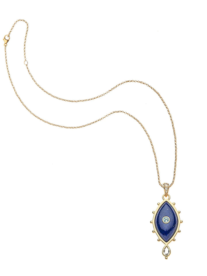 PROTECT With my Eye on You Pendant and Chain in Gold