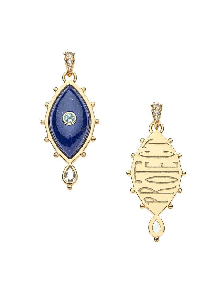PROTECT With my Eye on You Pendant and Chain in Gold