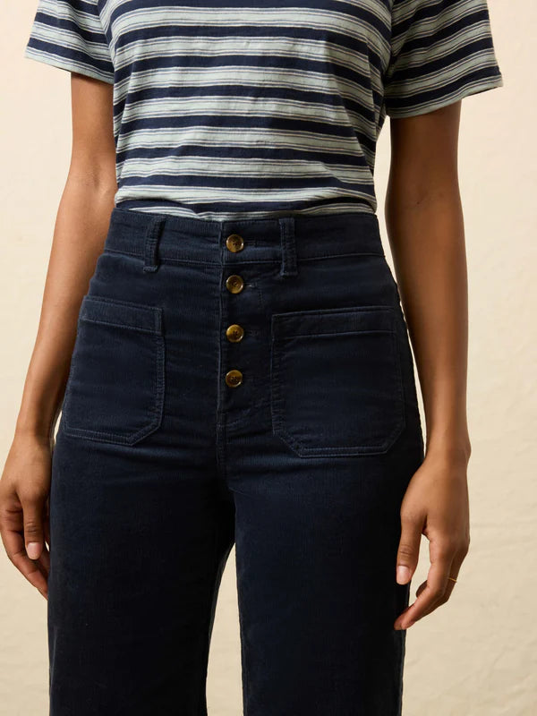 Stretch Terry Patch Pocket Pant in Abyss Navy