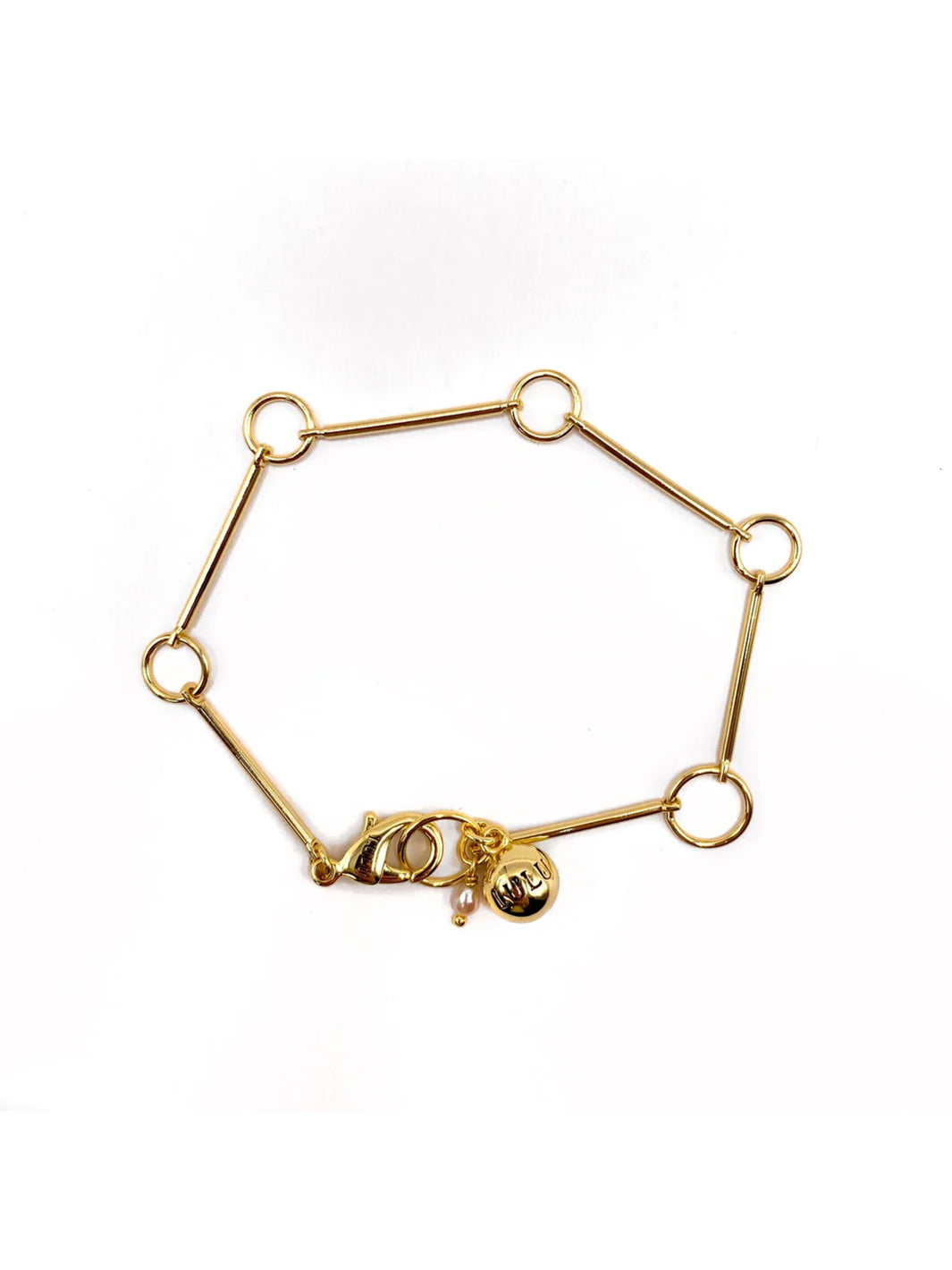 Family Link Plaza Bracelet in Gold
