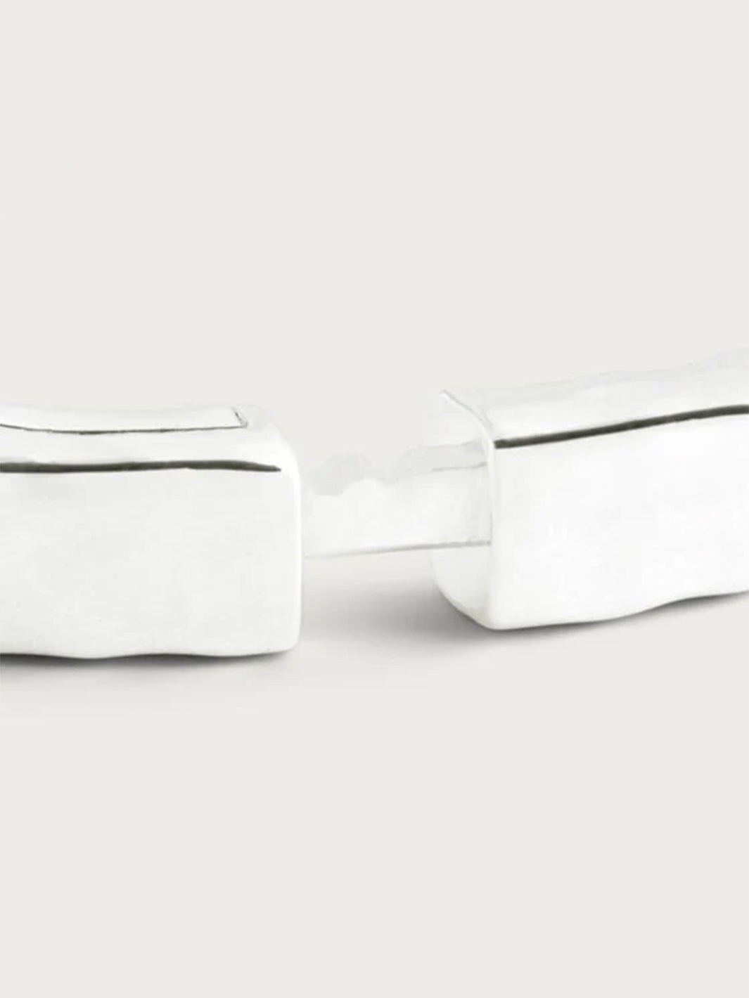 Farrier Thin Hinged Bangle, Silver