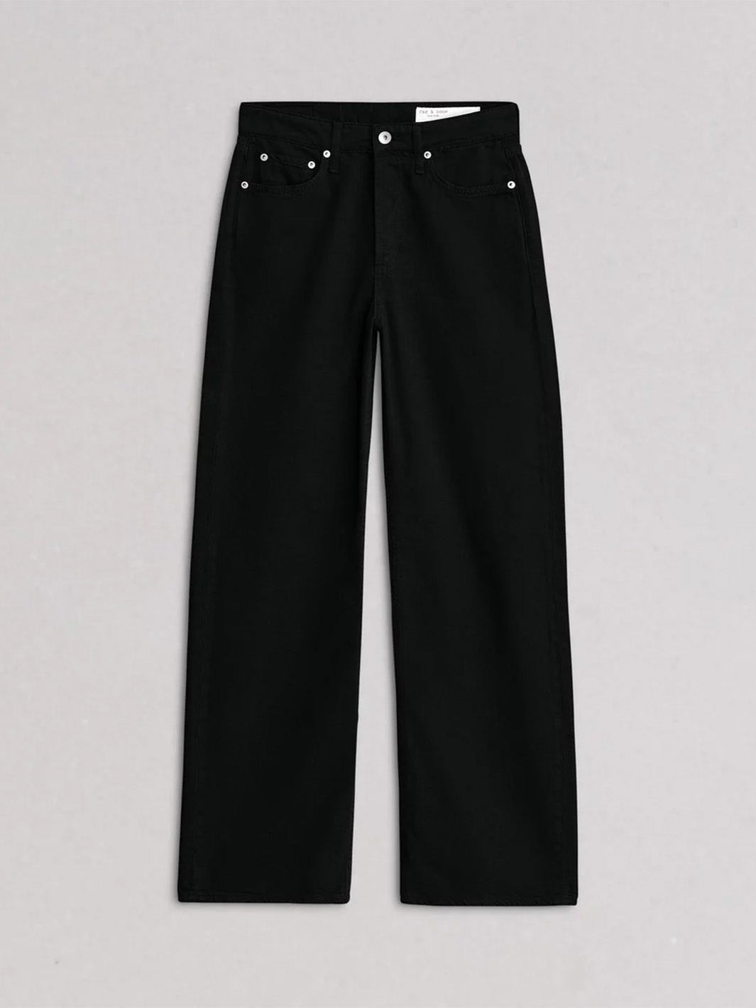 Featherweight Logan Wide Leg Jean in Black