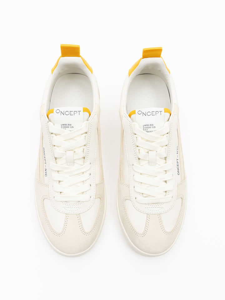 Fez Sneaker in Vintage White