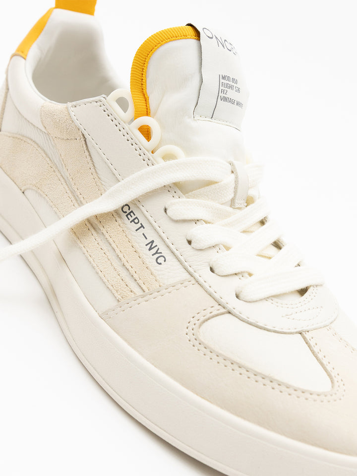 Fez Sneaker in Vintage White