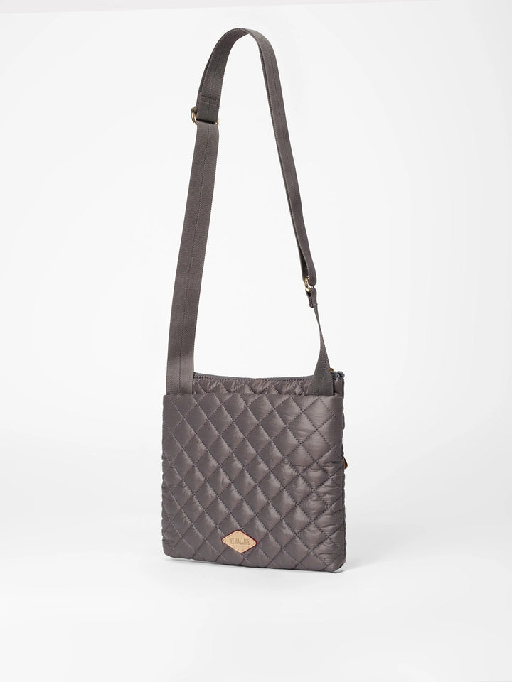 Metro Flat Crossbody in Magnet