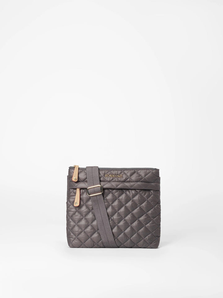 Metro Flat Crossbody in Magnet
