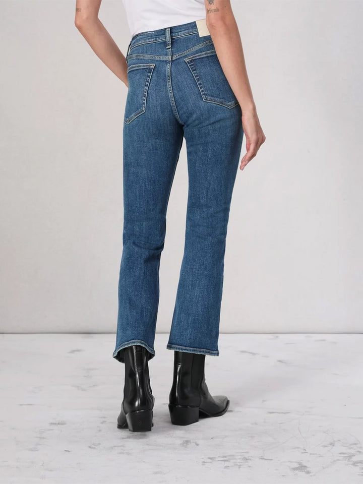 Flexi Peyton Ankle Bootcut Jean in Willow