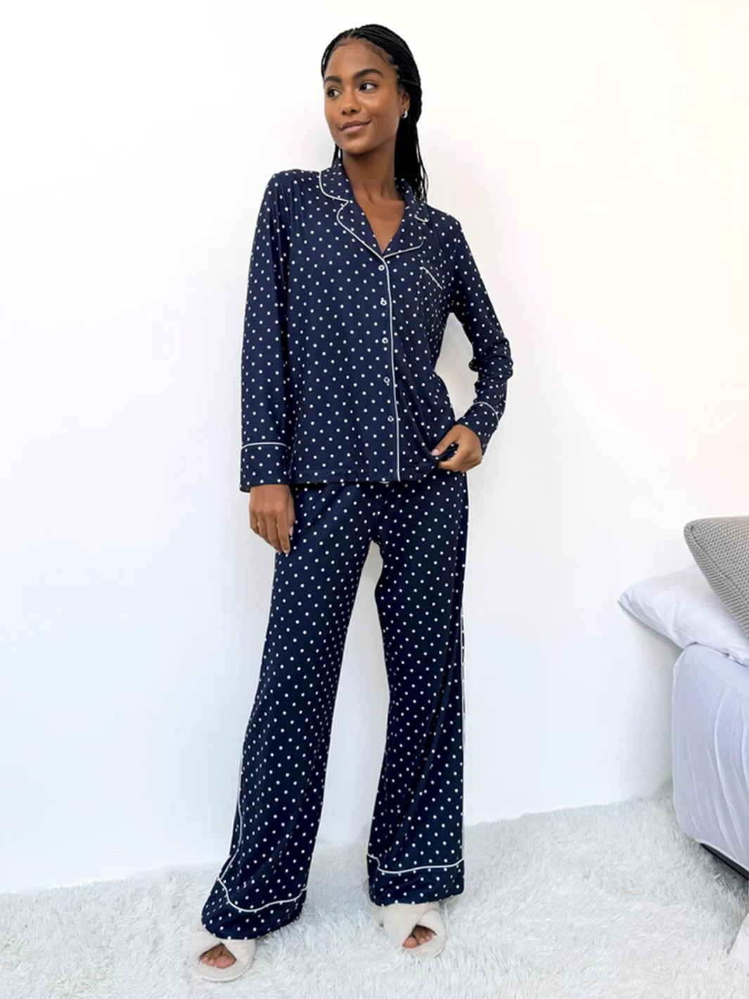 Flora Pillowsoft Sleep Set in Polka Dot