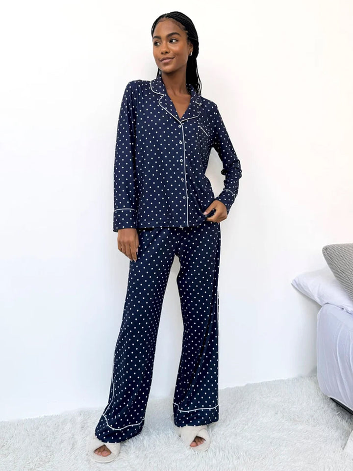Flora Pillowsoft Sleep Set in Polka Dot
