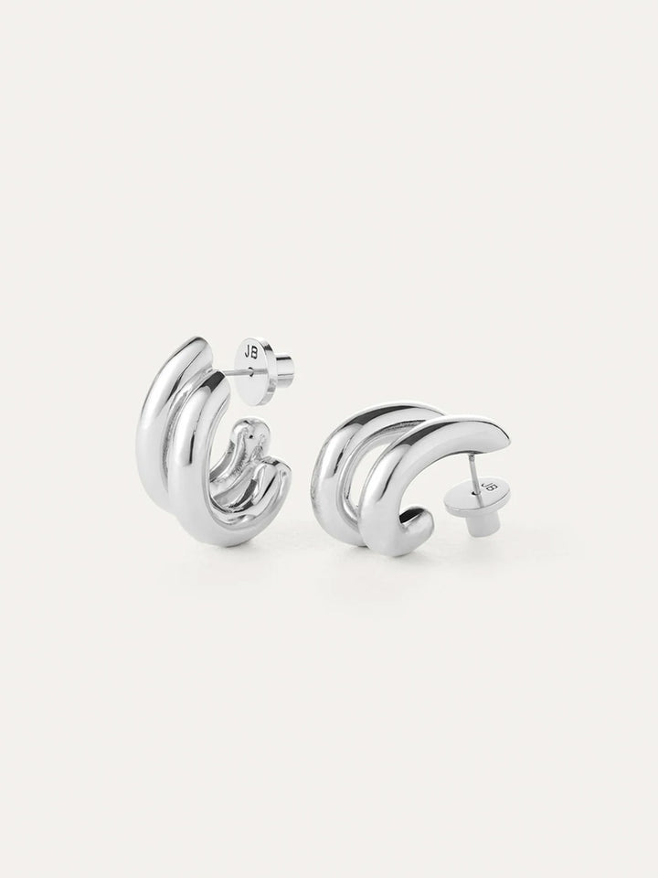 Florence Earrings in Silver