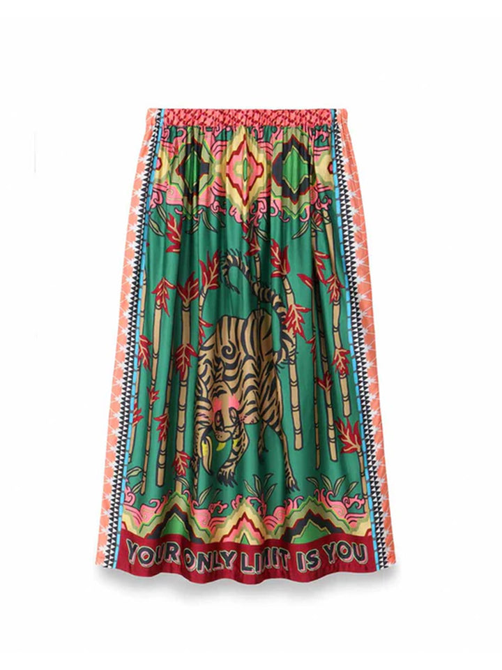 Joy Forest Printed Skirt