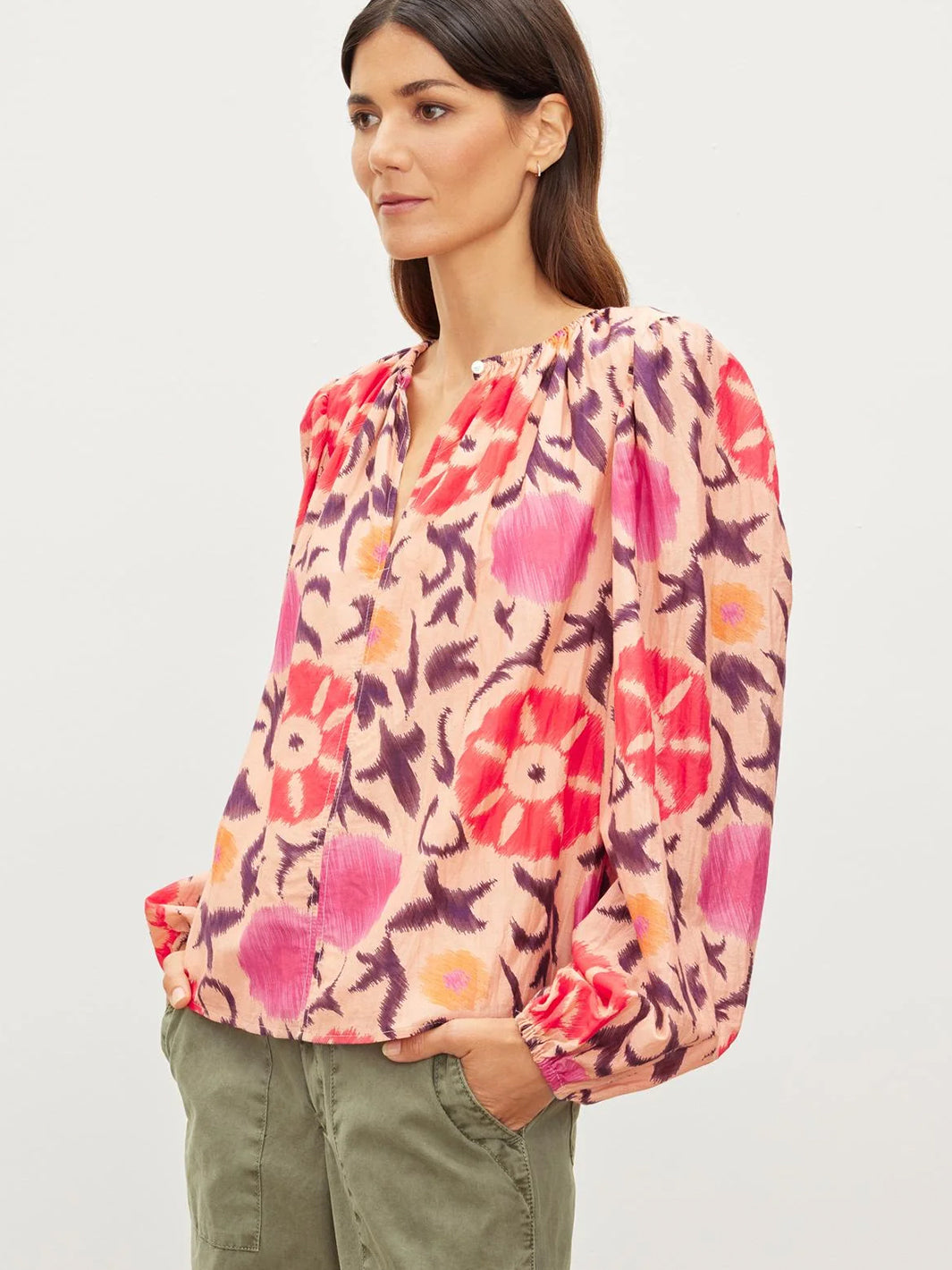 Fraser Blouse in Cameo