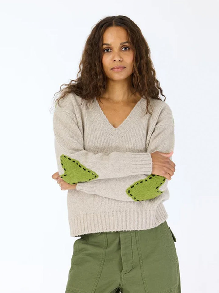 Frenchy Sweater in Light Mushroom