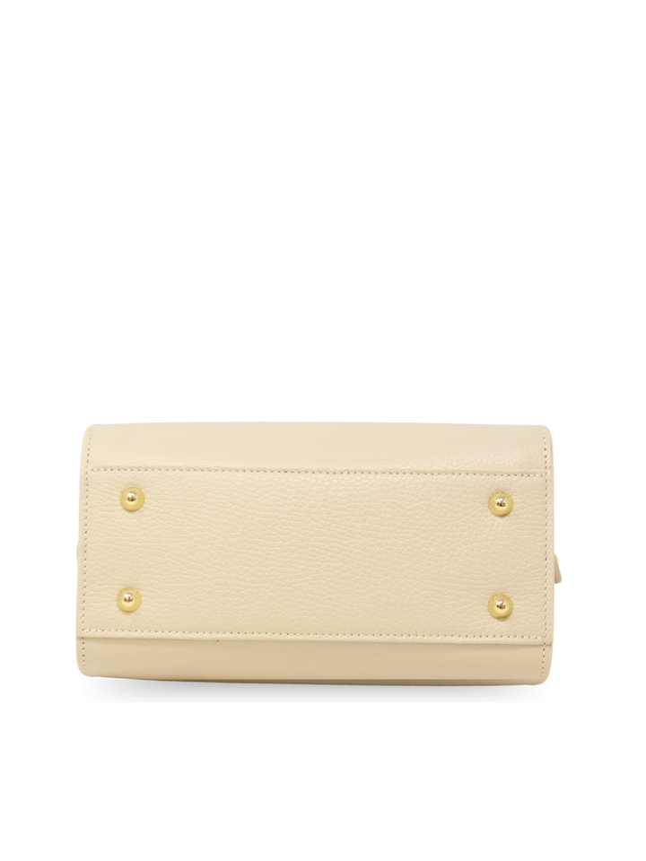 Italian Leather Bag in Camel
