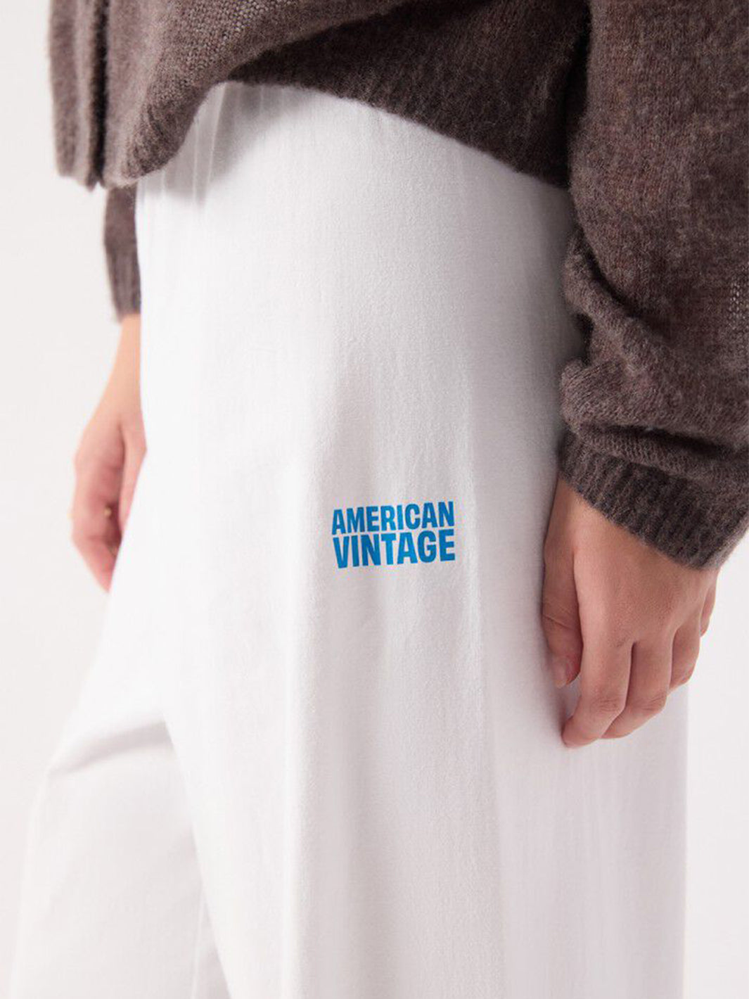 Gixy Joggers in Blanc