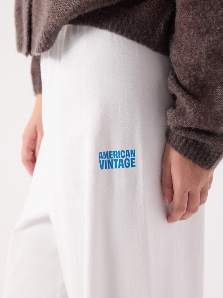Gixy Joggers in Blanc