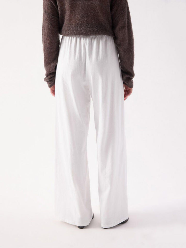 Gixy Joggers in Blanc
