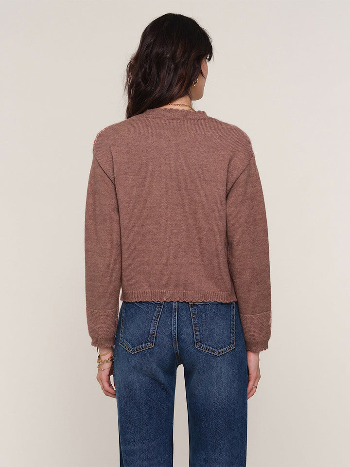 Glenna Cardigan in Taupe