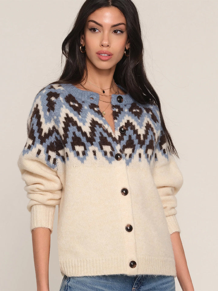 Griffin Cardi in Ivory