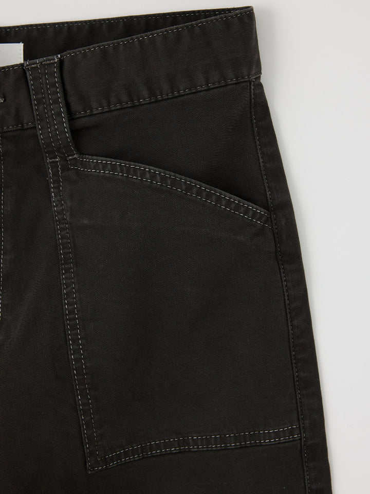 Gusset Cargo in Light Black