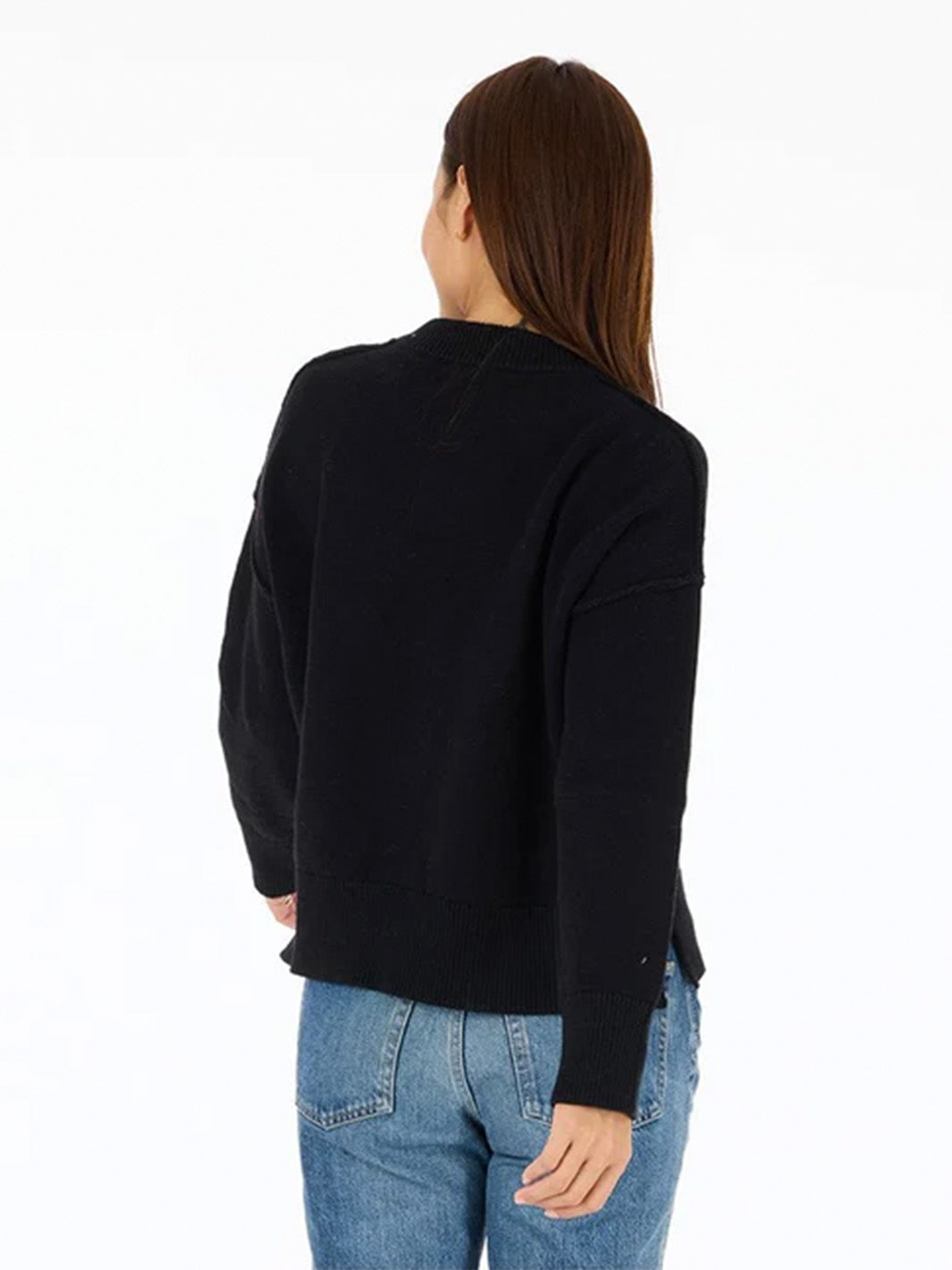 Happy Everything Sweater in Black