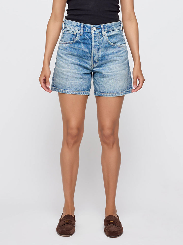 Harrisburg Long Shorts in Light Blue