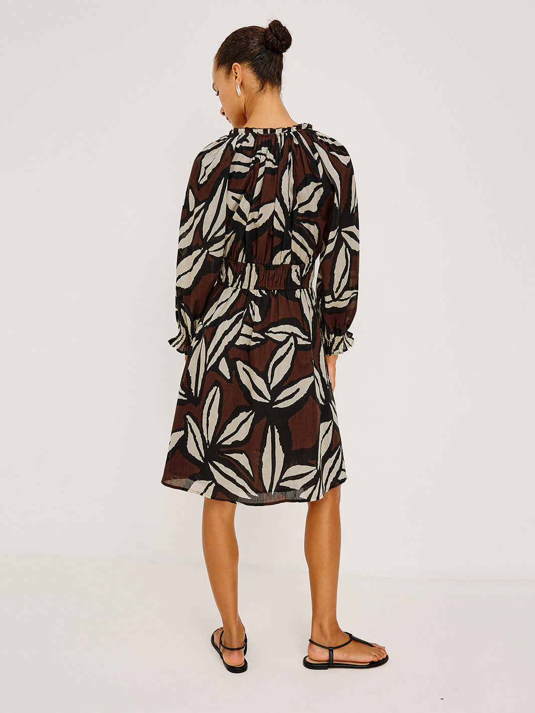 Hedley Dress in Cocoa Floral