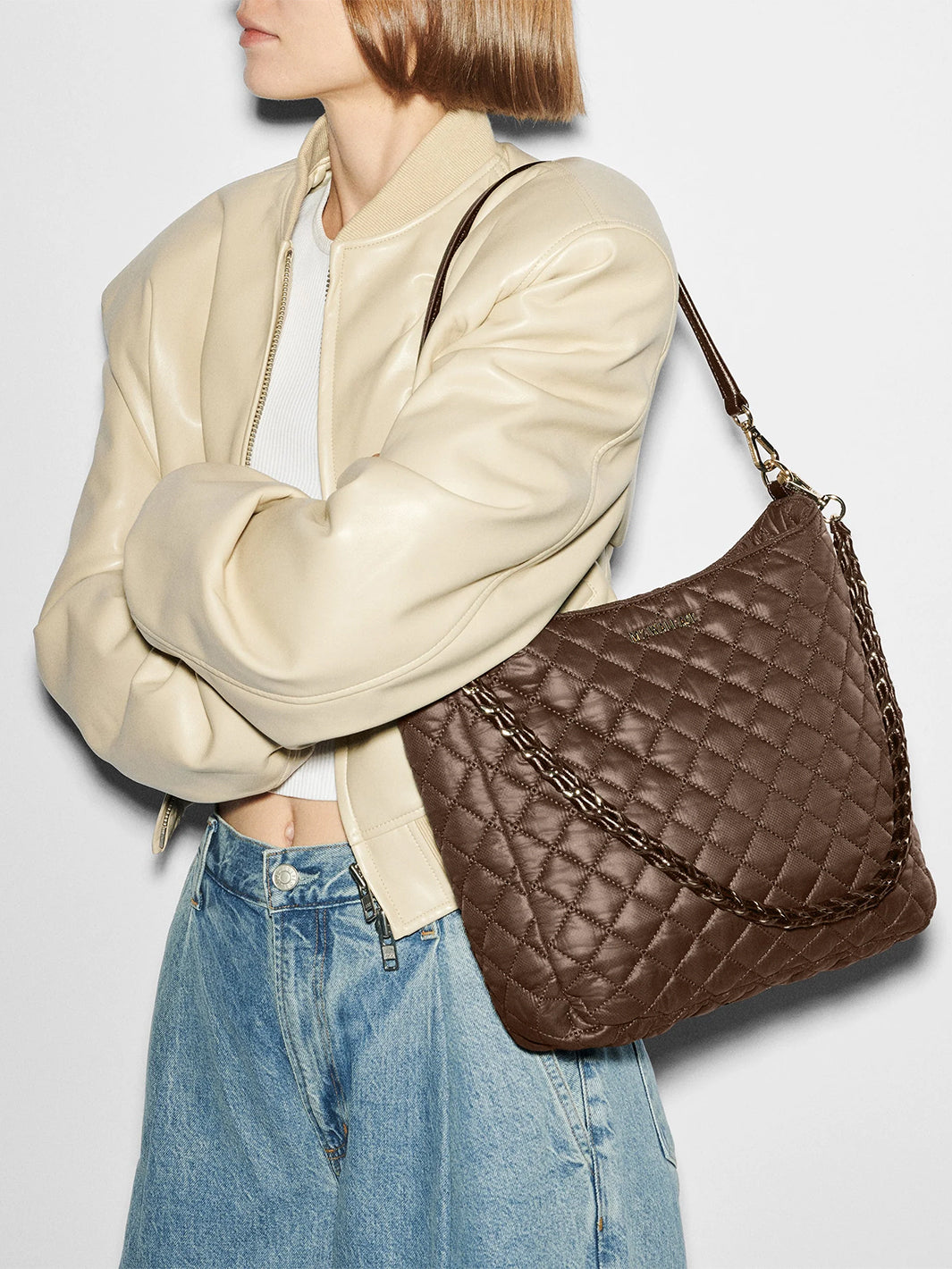 Crosby Hobo in Walnut