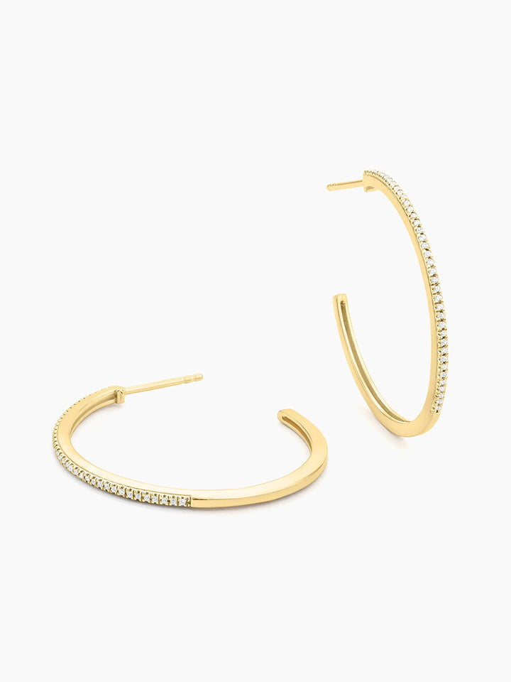 A Hoop Thing Hoop Earrings in Gold