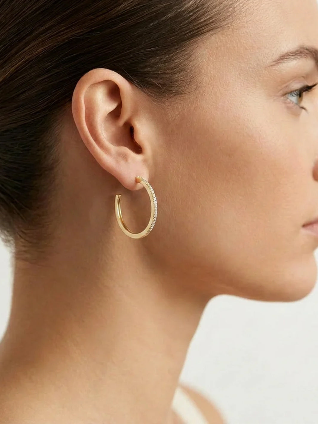 A Hoop Thing Hoop Earrings in Gold
