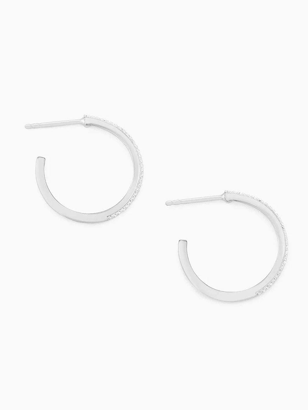 A Hoop Thing Hoop Earrings in Silver