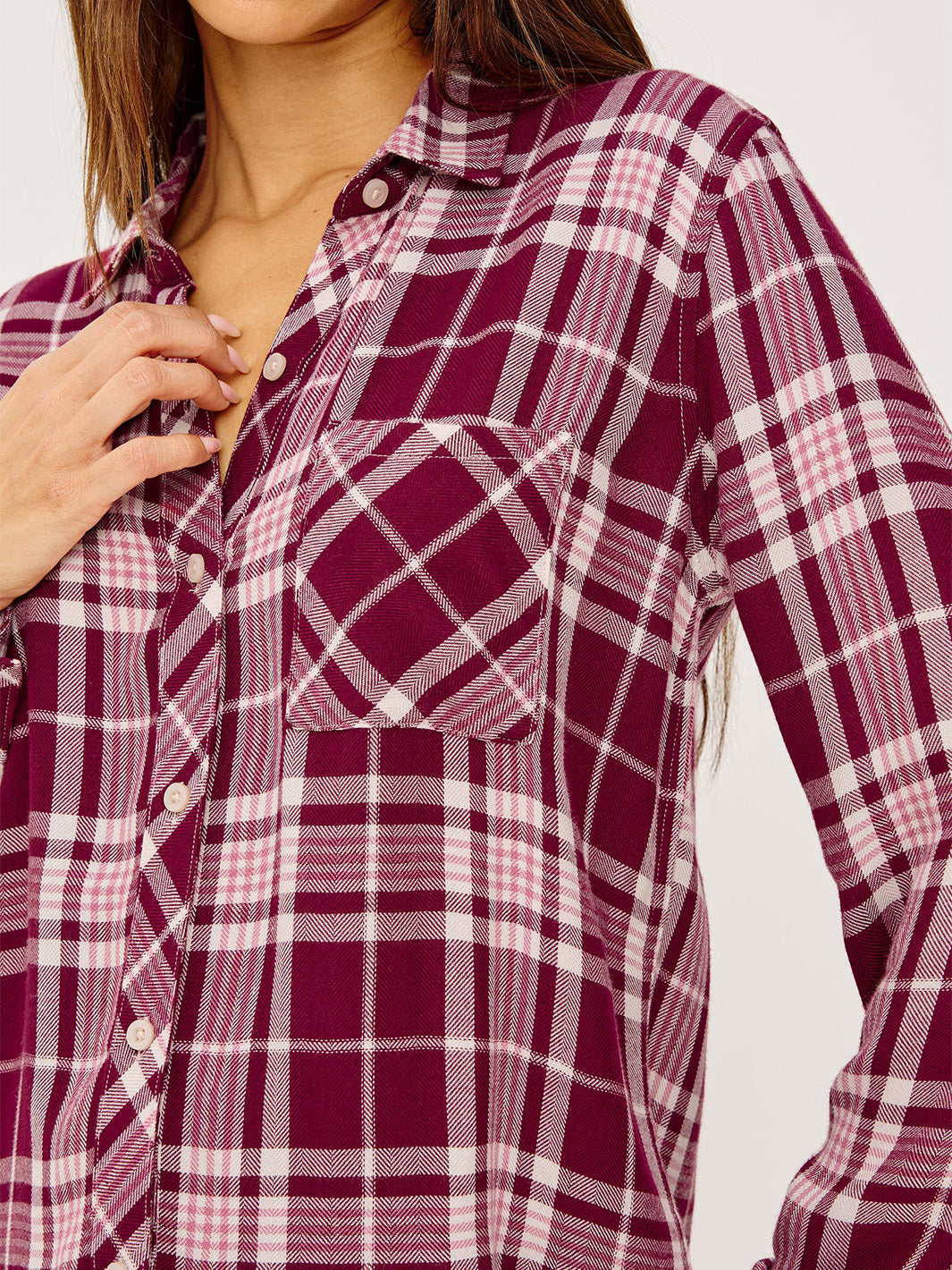 Hunter Shirt in Winterberry