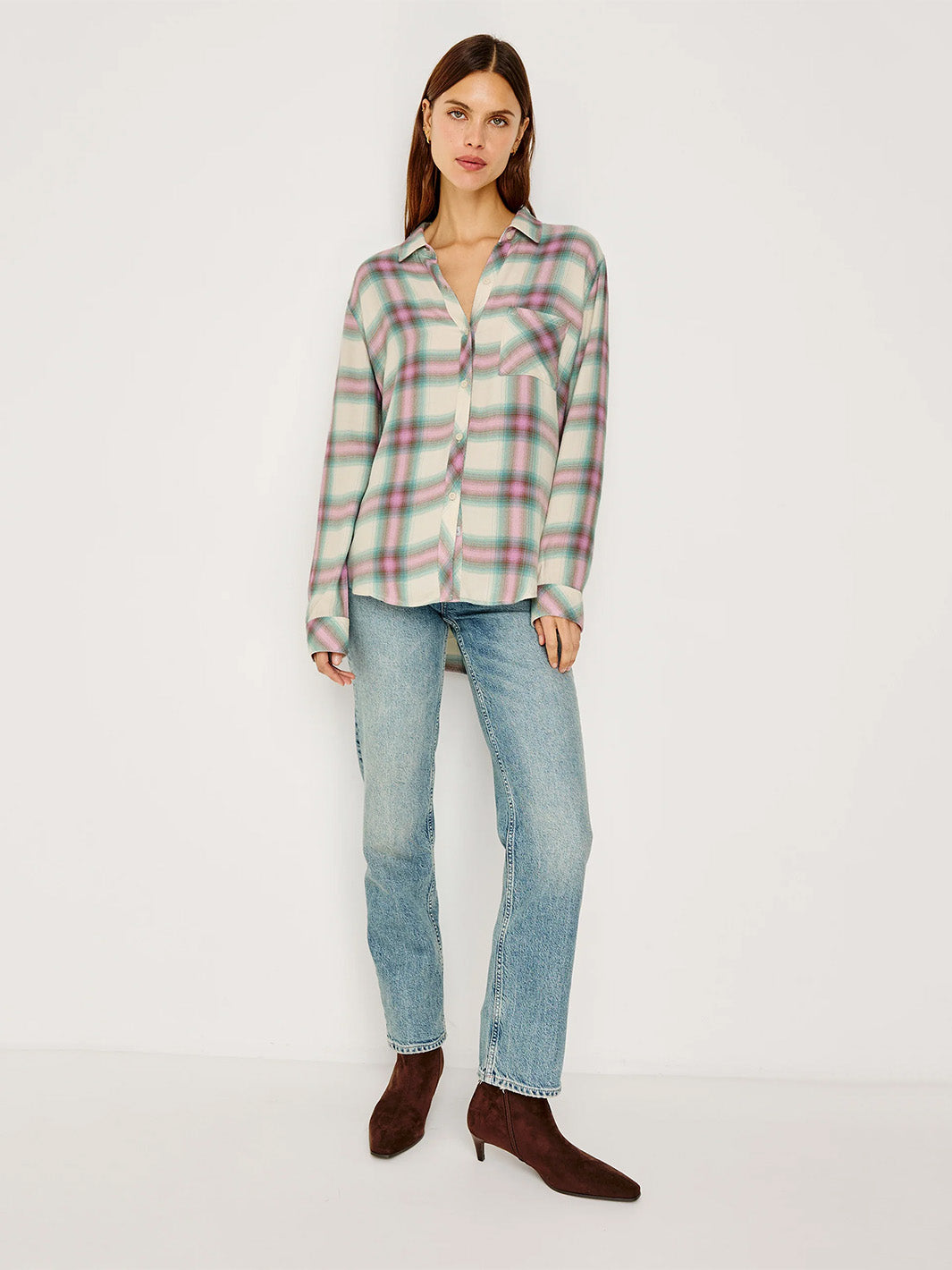 Hunter Shirt in Periwinkle Blue