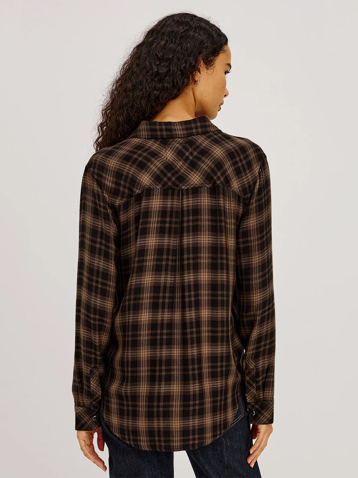 Hunter Shirt in Almond Black