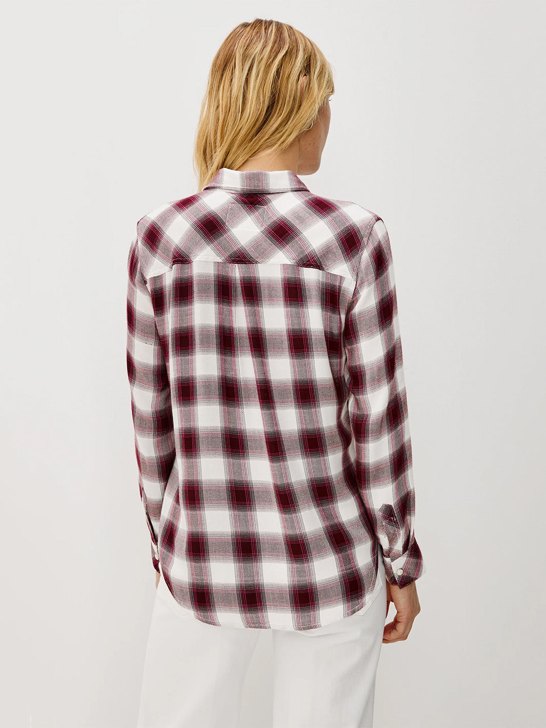 Hunter Shirt in Raspberry Wine