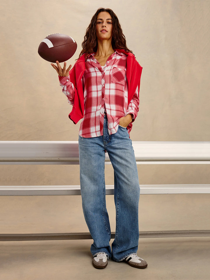 Hunter Shirt in Rivalry Red