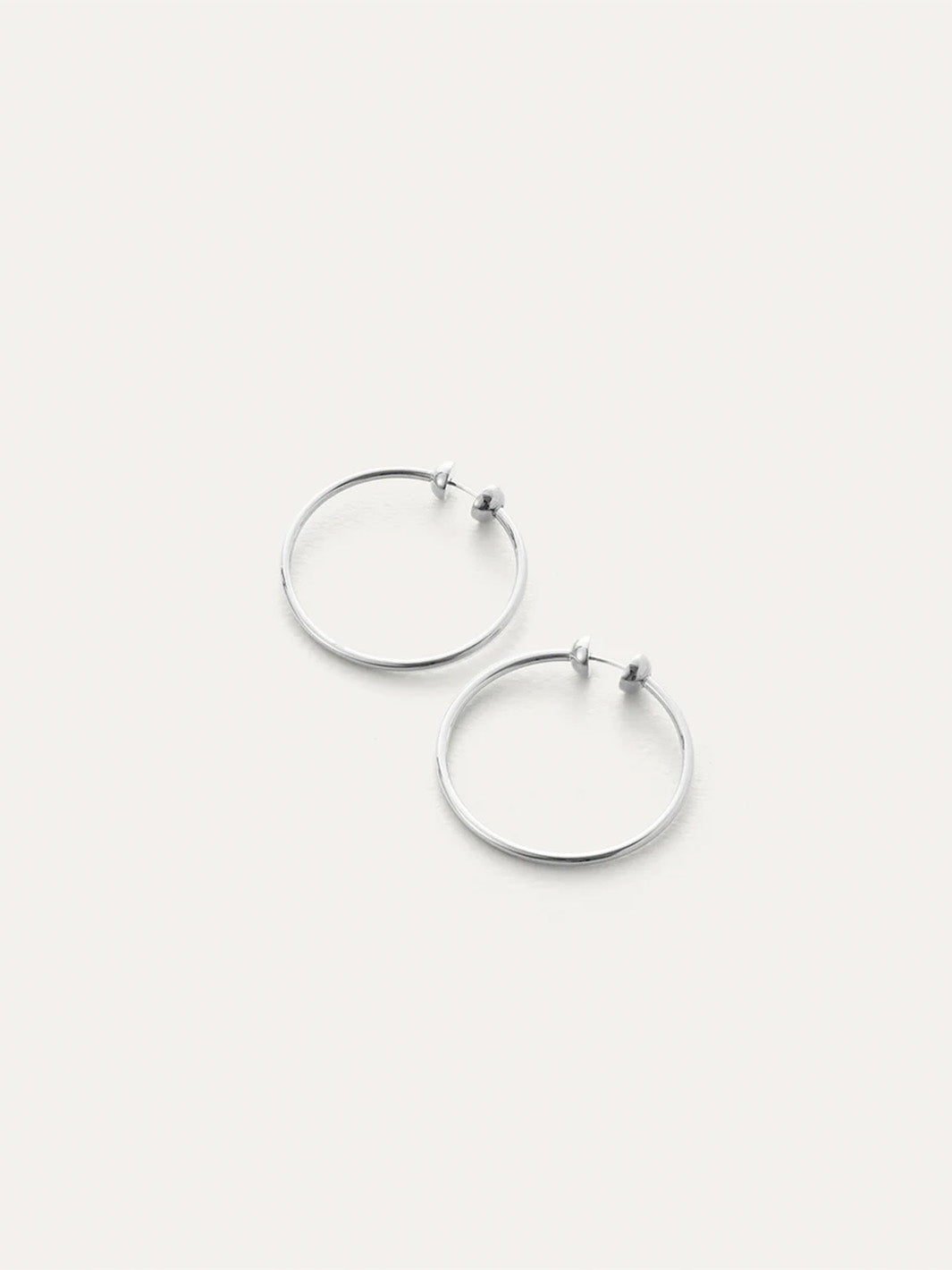 Icon Hoops Small in Silver