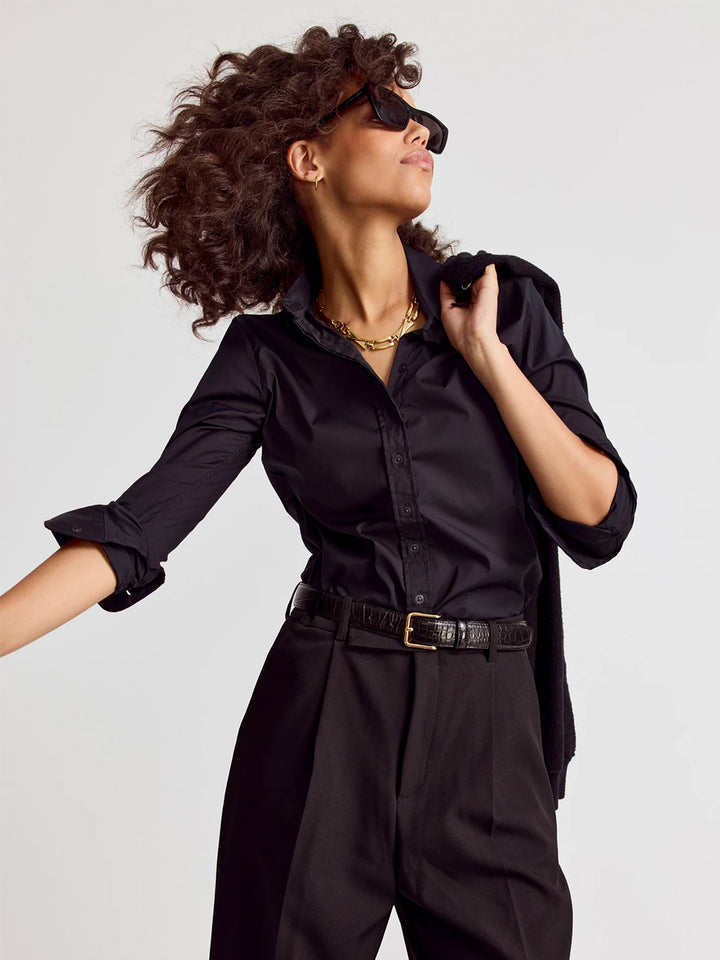 The Icon Shirt in Black