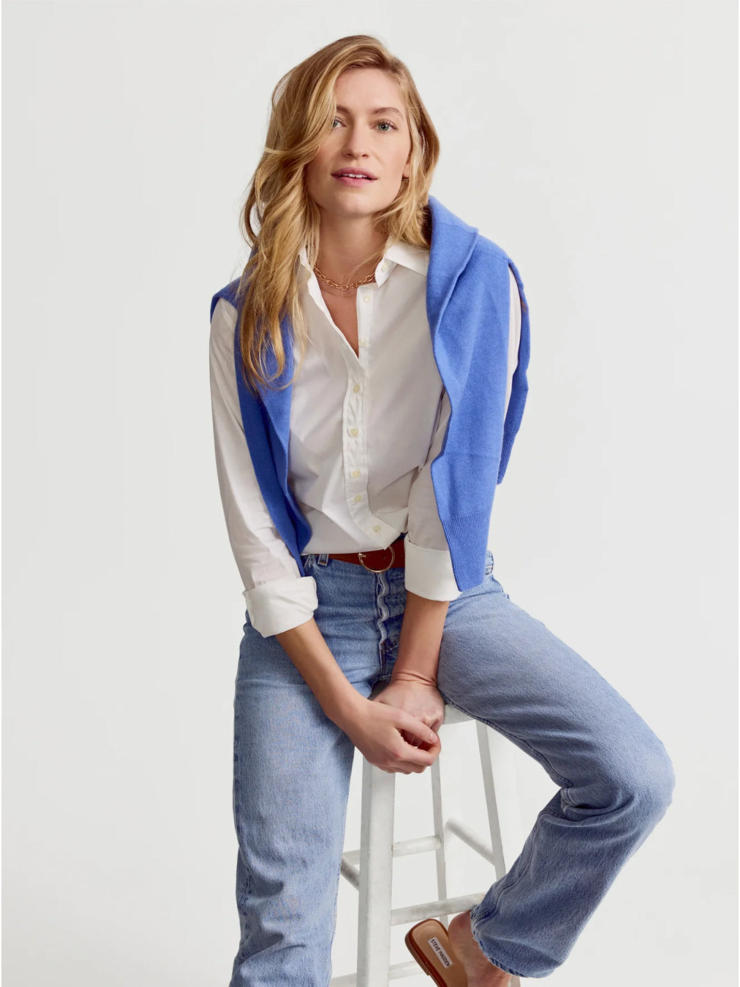 The Icon Shirt in Cream