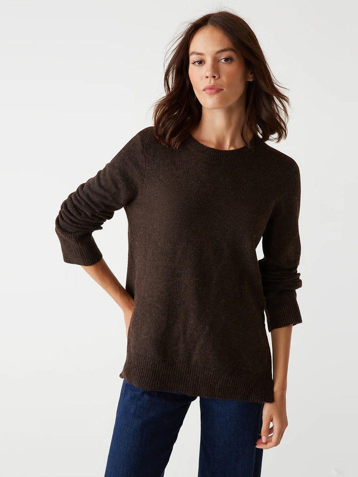 Imogen Crew Neck Sweater in Java