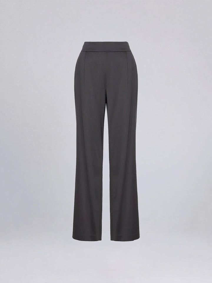 Industry Satin Pull-On Pant in Pewter