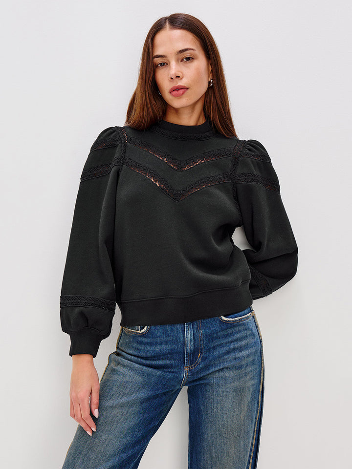 Isles Sweatshirt in Black