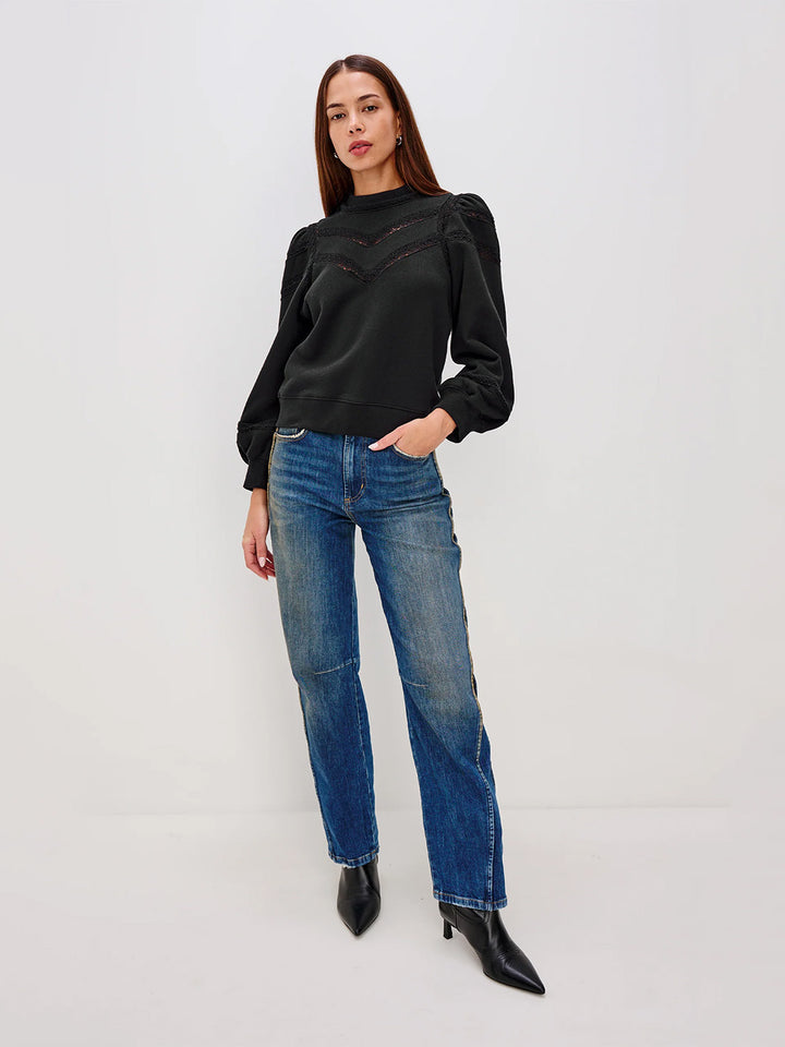 Isles Sweatshirt in Black