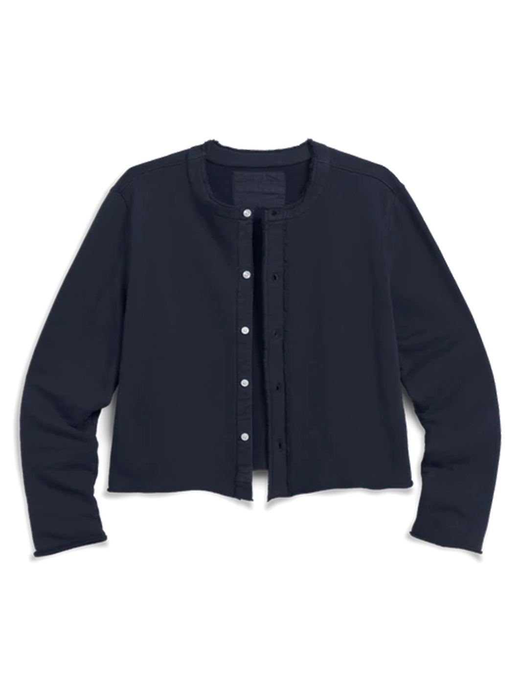 Jackie T-Shirt Cardigan in Classic Navy