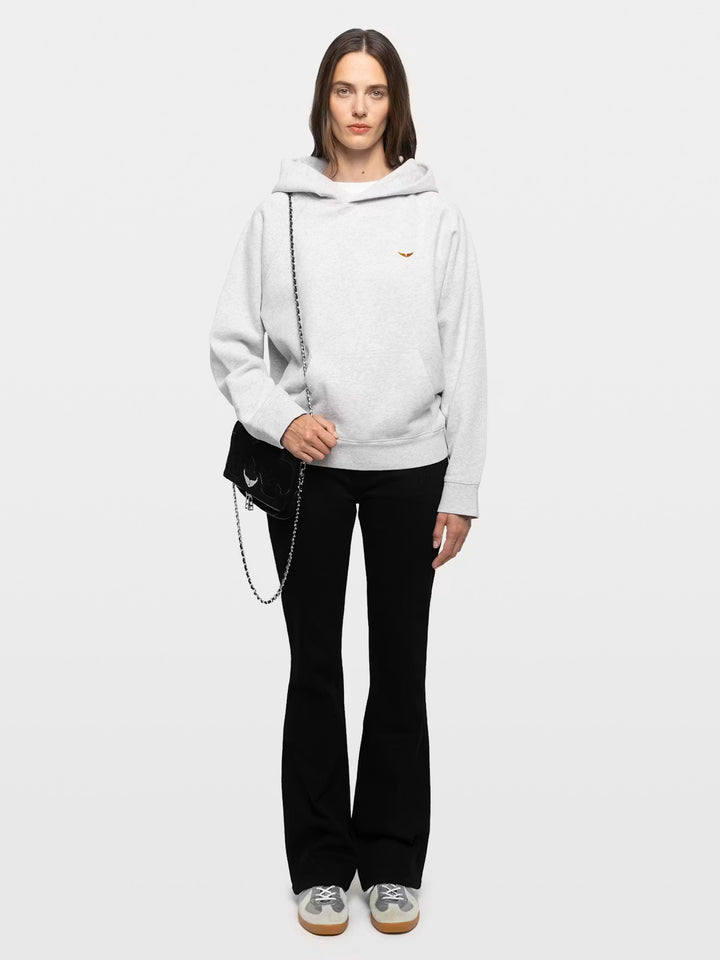 Georgy Embellished Sweatshirt in Gris